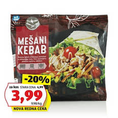 Kebab, mešani