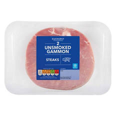 Unsmoked Gammon Steaks 2 Pack