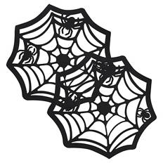 Platzsetzs oder Tischläufer, Platzset 2er-Set, Spinne