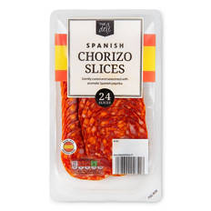 Spanish Chorizo Slices 24 Pack