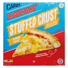 Takeaway Stuffed Crust Cheese Feast Pizza
