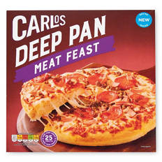 Meat Feast BBQ Pizza