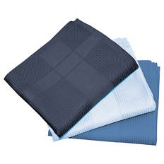 Mikrofaser Geschirrtuch, 3er-Pack, Blau