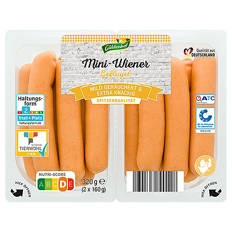 Mini Wiener 320 g, Geflügel