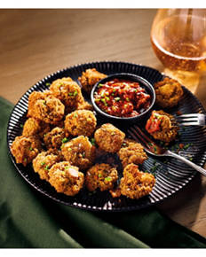 Breaded Garlic Mushrooms