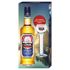 Linie Aquavit 41,5 % vol.700 ml Geschenkpackung