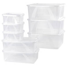 Klarsichtboxen Set 8tlg.