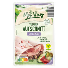 Veganer Aufschnitt 100 g, Grillgemüse