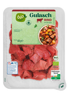 Bio-Rinder-Gulasch 400 g
