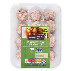 Herby Pork Meatballs
