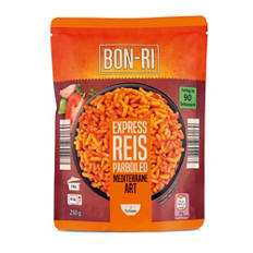 Riž za hitro pripravo, po sredozemsko