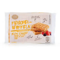 Waffle con uova fresche, non zuccherati