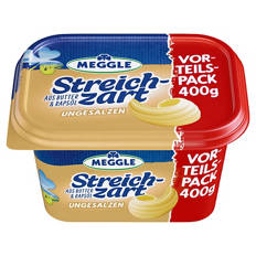 Streichzart 400 g, Ungesalzen