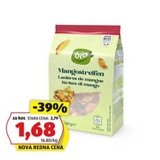 Bio suho sadje, mango