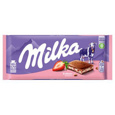 Schokolade 100 g, Erdbeere