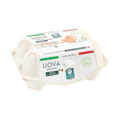 Uova da allevamento da terra