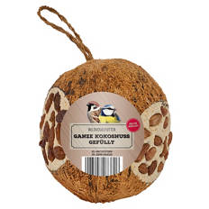 Wintervogelfutter, Kokosnuss