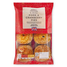 Mini Pork & Pickle Pies 6 Pack