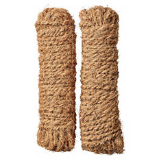 Bindesortiment, Jutegarn, Natur, 2er-Pack