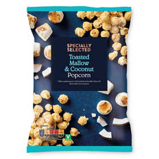 Mallow Coconut Christams Coated Popcorn