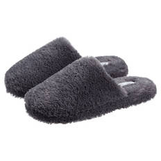 Damen Plüschschuhe, Grau, 37