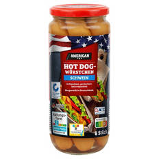Hot Dogs 375 g, Schwein