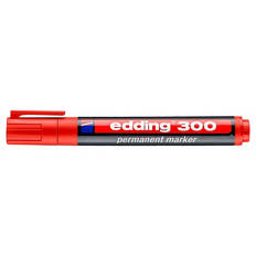 DIY Garten-Sortiment, Edding 300, Schwarz/Blau/Rot