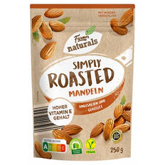 Geröstete Nüsse 250 g, Mandeln