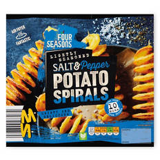 Potato Spiral Skewers Salt & Pepper