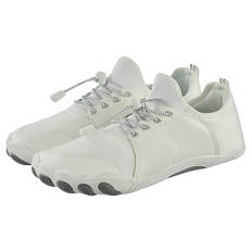 Damen oder Herren Barfußschuhe, Weiß, 39