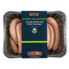 Super Irish Pork Sausages 12 Pack