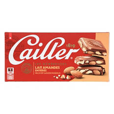Tavoletta di cioccolato, latte e mandorle
