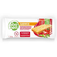 Szendvics, paradicsomos-zöldfűszeres, 26 g
