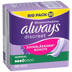 Protections pour fuites urinaires Discreet, normal