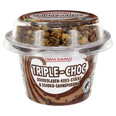 Sahnepudding Schokolade mit Triple Choc 150 g
