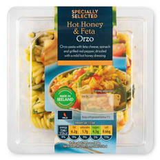 Hot Honey & Feta Orzo