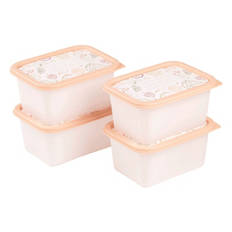 Tiefkühldosen Sets, 4er-Set 0,75 l