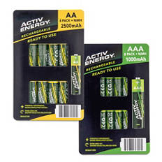 Tölthető elem, 8 darab