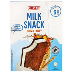 Milk snack honey