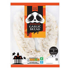 Scream Face Garlic Bread