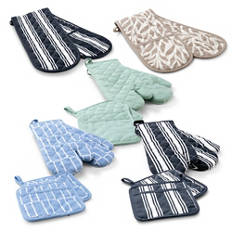 Topflappen-/Ofenhandschuh-Set