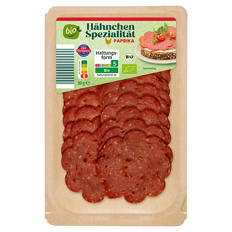 Bio-Hähnchen Spezialität 80 g, Paprika