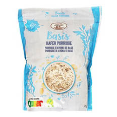 Porridge im Doypack, Basis