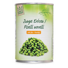 Erbsen in der Dose