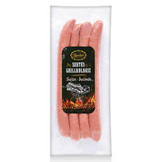 Grillkolbász, sajtos-baconös, 300 g