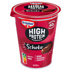 High Protein Pudding 400 g, Schokolade