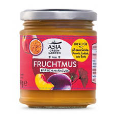 exotisches Fruchtmus, Pfirsich Maracuja