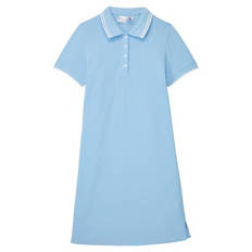 Damen Poloshirt-Kleid Maritim, Blau, S 36/38