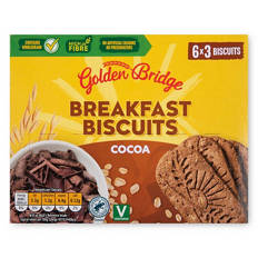 Cocoa Breakfast Biscuits 6 Pack