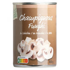 Champignons émincés